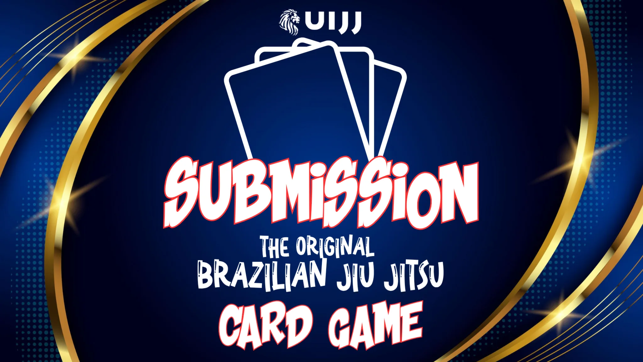 Submission card game wallpaper artwork with the large Submission logo