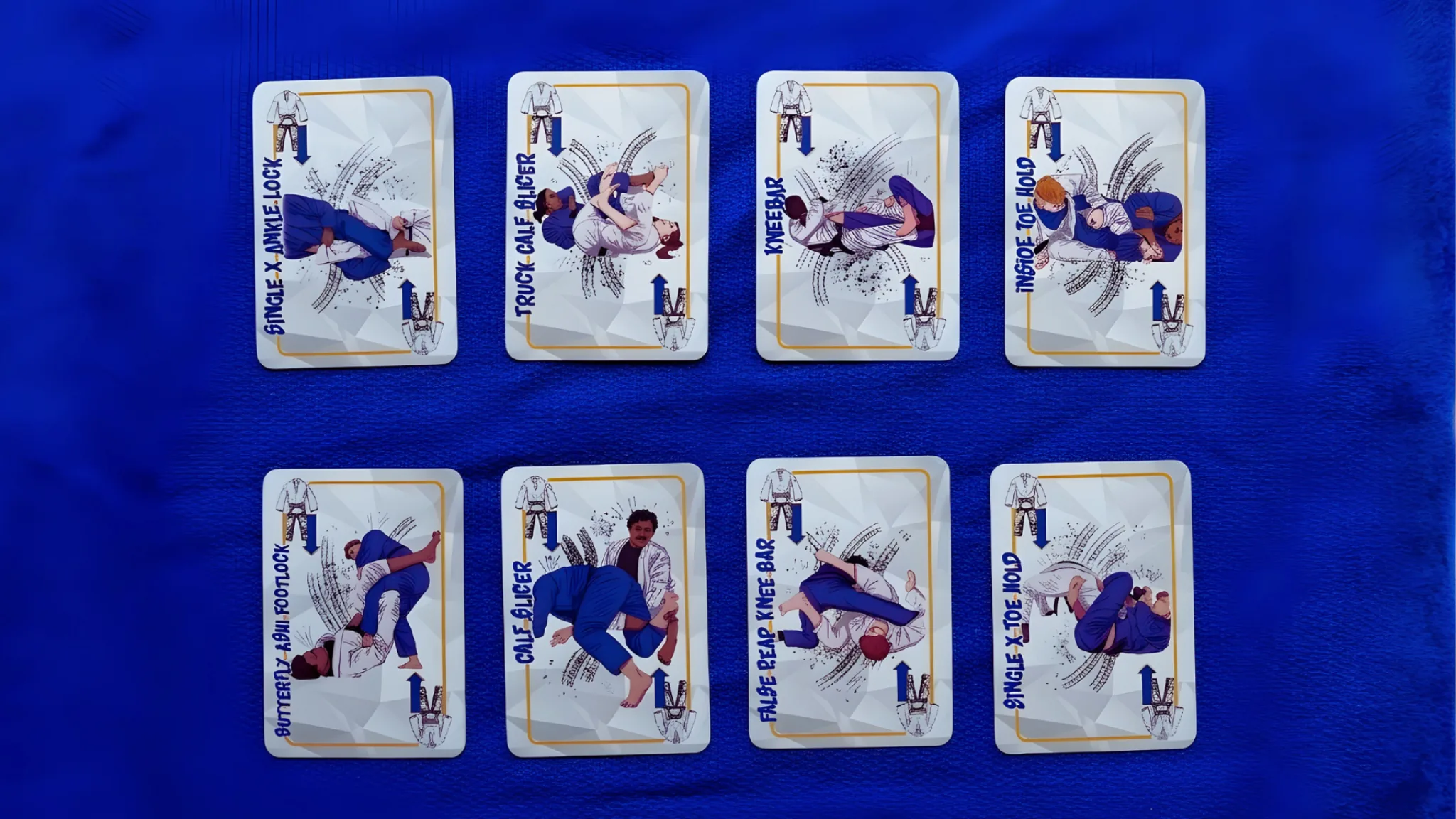 Lower Body submission cards from the Submission deck