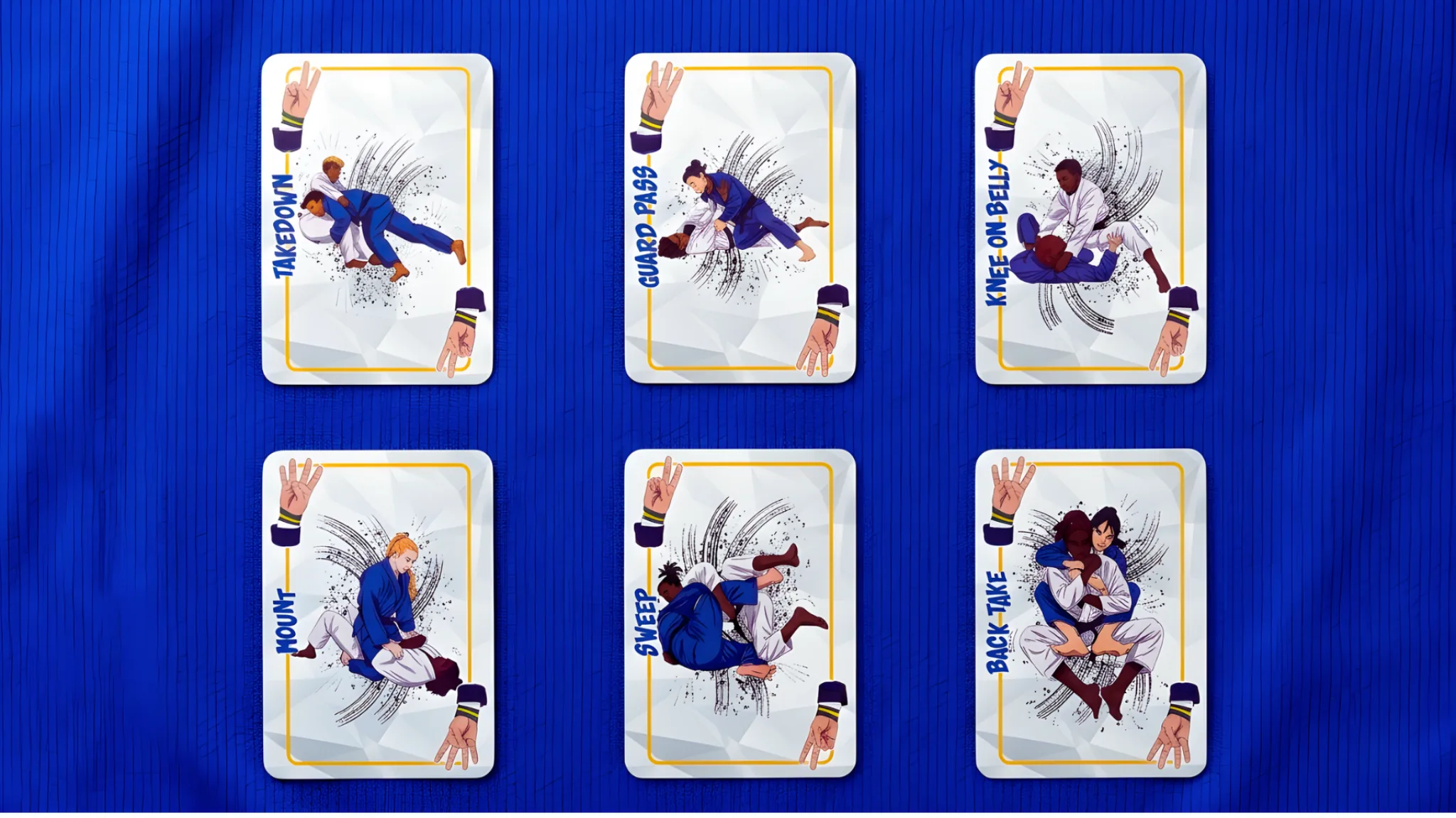 Positions and Maneuvers cards from the Submission deck